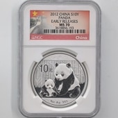 2012 ��� �ѥ�� 10�� ��� 1���� ̤���� NGC MS 70 ER ������ �ǹ���� ����̤������