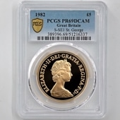 1982 ѹ ꥶ٥2 ֥ 5ݥɡ5֥  ץ롼 PCGS PR 69 DCAM ǹ ̤ 硼ε༣ ꥹ 
