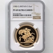 1980 ѹ ꥶ٥2 ֥ 5ݥ  ץ롼 NGC PF 69 UC ǹ ̤ 硼ε༣ ꥹ 