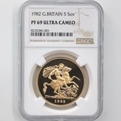 1982 ѹ ꥶ٥2 ֥ 5ݥɡ5֥˶ ץ롼 NGC PF 69 UC ǹ ̤ 硼ε༣ ꥹ 