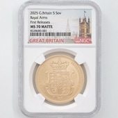 2025 ѹ 㡼륺3 ֥ 5ݥ   NGC MS 70 MATTE FR  ǹ ̤ Ȣ ꥹ 