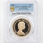1980 ѹ ꥶ٥2 ֥ 5ݥɡ5֥˶ ץ롼 PCGS PR 69 DCAM ǹ ̤ 硼ε༣ ꥹ 