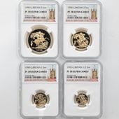 ��α�� 1990 �ѹ� ���ꥶ�٥�2�� ���֥�� ���4�� �ץ�ߥ��� ���å� �ץ롼�� NGC PF 70 UC  �ǹ���� ����̤������ ��Ȣ�� �����硼��ε�༣ �����ꥹ ���