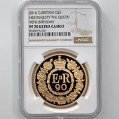 2016 ѹ ꥶ٥2 90ǯǰ 5ݥ  ץ롼 NGC PF 70 UC ǹ ̤ Ȣ ꥹ 