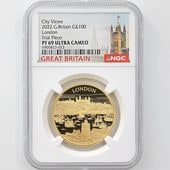 ����� 2022 �ѹ� ���ꥶ�٥�2�� �ԻԷʴ� ����ɥ� 100�ݥ�� ��� 1���� �ץ롼�� NGC PF 69 UC �ǹ���� ����̤������ ��Ȣ�� ������1��Τ�