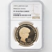 1999 ѹ 鵭ǰ 5ݥ  ץ롼 NGC PF 70 UC ǹ ̤ Ȣ ꥹ 