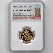 1985 ѹ ꥶ٥2 ֥ 1ݥɡ1֥˶ ץ롼 NGC PF 69 UC ǹ ̤ 硼ε༣ ꥹ 