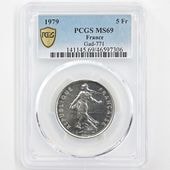 1979 ե 򼬤 5ե Ƽ PCGS MS 69 ǹ ̤