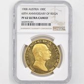 1908 ȥꥢ ν 100  ץ롼 NGC PF 62 UC ǹ ̤ եġ衼1 ¨60ǯǰ