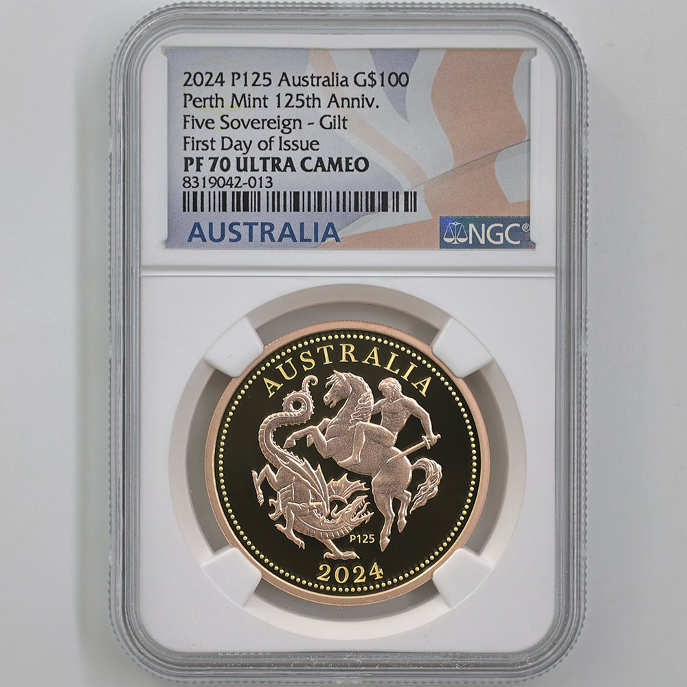 日本独占販売 2024 オーストラリア パース造幣局創立125周年 5