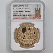 2005 ѹ ꥶ٥2 ȥե륬200ǯ 5ݥ  ץ롼 NGC PF 69 UC ǹ ̤