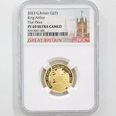  2023 ѹ ä  25ݥ  1/4 ץ롼 NGC PF 69 UC ǹ ̤ Ȣ ꥹ  1Τ