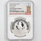 ����� 2024 �ѹ� ���ä����� �ᥤ�ɡ��ޥꥢ�� 2�ݥ�� ��� 1���� �ץ롼�� NGC PF 69 UC �ǹ���� ����̤������ ��Ȣ�� �����ꥹ ��� ������1��Τ�