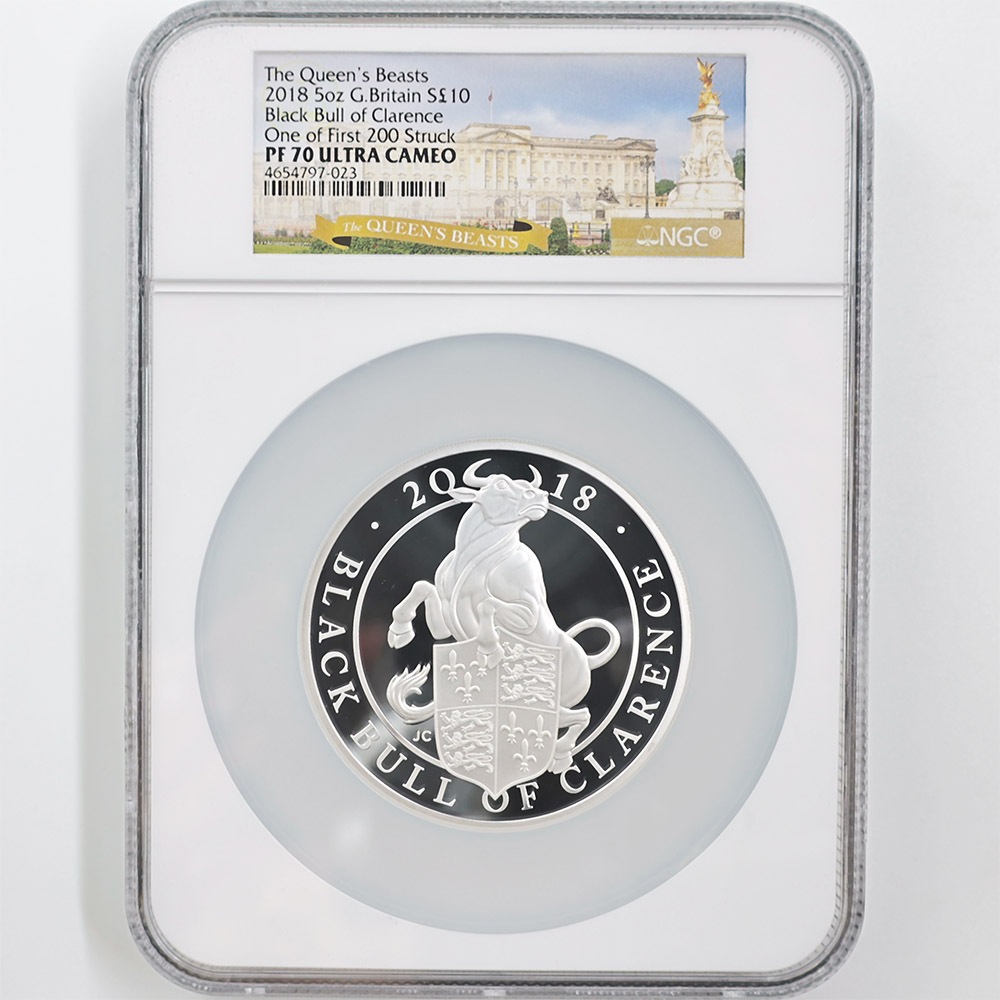 ◎最安値】 ☆5oz巨大銀貨☆最高鑑定 2020 £10 英国 モダンコイン