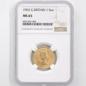 1962 ѹ ꥶ٥2 ֥ 1ݥɡ1֥˶ NGC MS 65 ̤ѡ̤ 硼ε༣
