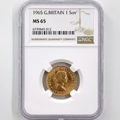 1965 ѹ ꥶ٥2 ֥ 1ݥɡ1֥˶ NGC MS 65 ̤ѡ̤ 硼ε༣