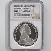 �������� 1780 �������ȥꥢ �ޥꥢ���ƥ쥸�� �ꥹ�ȥ饤�� 1�����顼 ��� �ץ롼�� NGC PF 70 UC �ǹ���� ����̤�����ʡڥݥ���ȡ������ݥ������оݳ���