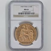  1969 ڥ롼  100  NGC MS 63 ̤ʡڥݥȡݥоݳ