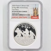 ����� 2024 �ѹ� D-DAY 80��ǯ��ǰ 5�ݥ�� �ԥ��ե��� ��� �ץ롼�� NGC PF 69 UC �ǹ���� ����̤������ ��Ȣ�� �����ꥹ ��� ������1��Τ�