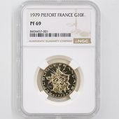 1979 ե 10ե ԥե  ץ롼 NGC PF 69 ǹ ̤