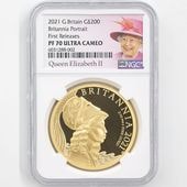  2021 ѹ ץߥࡦ֥꥿˥ 200ݥ  2 ץ롼 NGC PF 70 UC FR  ǹ ̤ ꥹ ߡڥݥȡݥоݳ