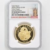 2024 ѹ ƥ塼īϤνå쥯 ƥ塼Υɥ饴 100ݥ  1 ץ롼 NGC PF 70 UC FDOI  ʽ ǹ ̤ Ȣ ꥹ 