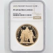 1973 ե إ饯쥹 10ե ԥե  ץ롼 NGC PF 69 UC ǹ ̤