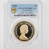 1984 ѹ ꥶ٥2 ֥ 5ݥɡ5֥  ץ롼 PCGS PR 70 DCAM ǹ ̤ 硼ε༣ ꥹ 