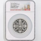 2019年英国 ロンドン塔 銀貨 NGC PF 69 UC 【元箱・説明書付き】 試鋳貨 2023 英国 ブリタニア 10ポンド 銀貨 5オンス プルーフ