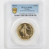 1974 ե 򼬤 5ե ԥե  PCGS SP 66 ̤