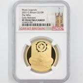 �������� 2021 �ѹ� �ߥ塼���å��쥸����� The Who 100�ݥ�� ��� 1���� �ץ롼�� NGC PF 70 UC ������ �ǹ���� ����̤������ ��Ȣ�� �ڥݥ���ȡ������ݥ������оݳ���