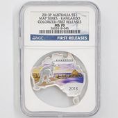  2013 ȥꥢ Ͽ޷ 󥬥롼 1  NGC MS 70 FR  ǹ ̤