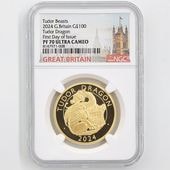 2024 ѹ ƥ塼īϤνå쥯 ƥ塼Υɥ饴 100ݥ  1 ץ롼 NGC PF 70 UC FDOI  ʽ ǹ ̤ Ȣ ꥹ 