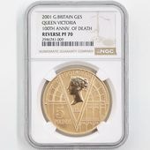 2001 ѹ ȥꥢ ׸100ǯǰ 5ݥ  Сץ롼 NGC REVERSE PF 70 ǹ ̤ ꥹ 