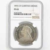 1893 ѹ ȥꥢ 1饦  ץ롼 NGC PF 65 ̤