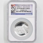  2012 ȥꥢ ϥ꡼  1ɥ  1 ץ롼 NGC PF70 UC ǹ ̤