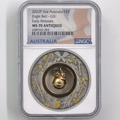 2022 ȥꥢ 󥰥٥ 2ɥ 顼 2 å㡼 ƥž夲 NGC MS 70 ANTIQUED ER  ǹ ̤ Ȣ