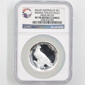  2016 ȥꥢ ϥ꡼ ʥ̥亮 1ɥ  1 ץ롼 NGC PF 70 UC ǹ ̤ åơ륤