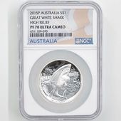 2015 ȥꥢ ϥ졼 ۥ 1ɥ  1 ץ롼 NGC PF 70 UC ǹ ̤