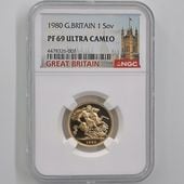 1980 ѹ ꥶ٥2 ֥ 1ݥɡ1֥˶ ץ롼 NGC PF 69 UC ǹ ̤ 硼ε༣ ꥹ 