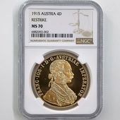  1915 ȥꥢ եġ衼1 ꥹȥ饤 4å   NGC MS 70 ǹ ̤ʡڥݥȡݥоݳ