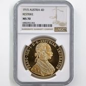  1915 ȥꥢ եġ衼1 ꥹȥ饤 4å   NGC MS 70 ǹ ̤ʡڥݥȡݥоݳ