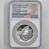  2015 ȥꥢ ϥ졼 ۥ 1ɥ  1 ץ롼 NGC PF 70 UC ǹ ̤