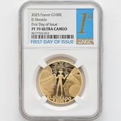 ָ̲ 2025 ե ɥ 򼬤 100桼  1/2 ץ롼 NGC PF 70 UC FDOI  ʽ ǹ ̤ Ȣ