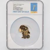 ���ָ������̲��� 2025 �ե�� �ԡ��ʥå� 75��ǯ��ǰ ���̡��ԡ� 200�桼�� ��� 1���� �ץ롼�� NGC PF 70 UC FDOI ������ �ʽ�������� �ǹ���� ����̤������ ��Ȣ��