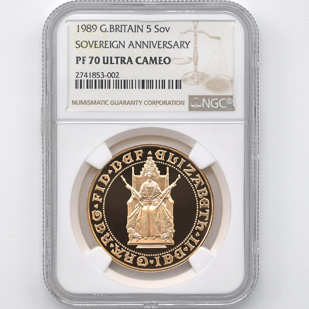 1988年/イギリス/PF70/ミドルエリザベス/金貨/2ソブリン/NGC 1988年/イギリス/PF70/ミドルエリザベス/金貨/2ソブリン/NGC - メルカリ