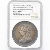 1897 �ѹ� �������ȥꥢ¨��60��ǯ��ǰ ��������ɡ�����ӥ꡼ ������ NGC MS 65 MATTE �ǹ���� ̤���ѡ�����̤������