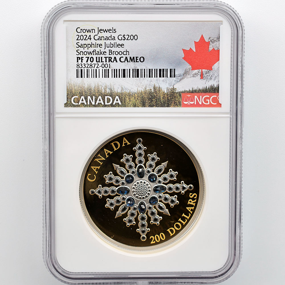 委託販売 2024 カナダ サファイア・ジュビリー・スノーフレーク
