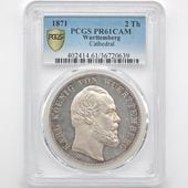 1871A ドイツ ターラー銀貨 1871A ドイツ ターラー銀貨