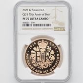 2021 �ѹ� �������ꥶ�٥�2�� ����95��ǯ��ǰ 5�ݥ�� ��� �ץ롼�� NGC PF 70 UC �ǹ���� ����̤������ �����ꥹ ���